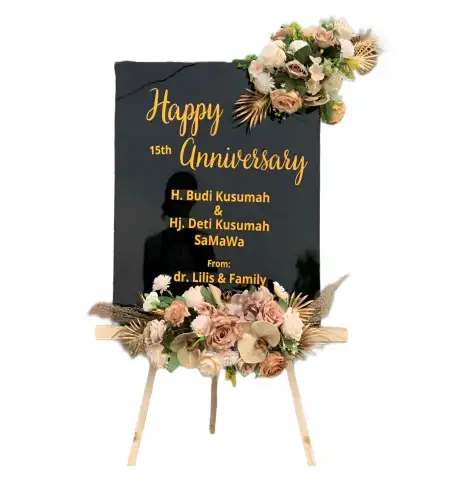 Papan Bunga Akrilik Sumurwiru